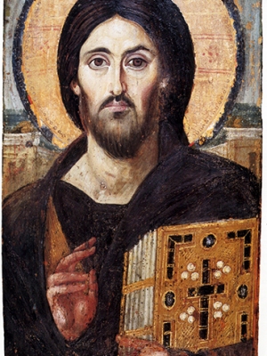 Cristo Re - Icona del Pantocratore Sinai